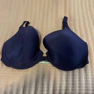NWOT 38DD Victoria’s Secret Lined Demi Bra in Navy